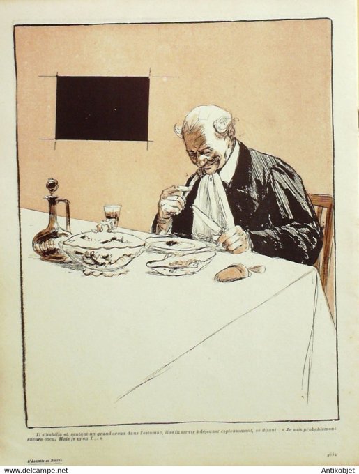 L'Assiette au beurre 1904 n°157 Le rêve d'un bourgeois Vogel