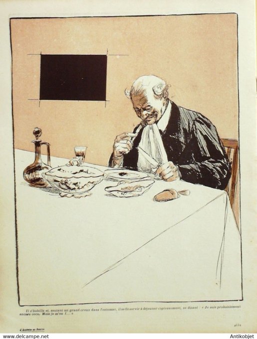 L'Assiette au beurre 1904 # 157 Le rêve d'un bourgeois Vogel