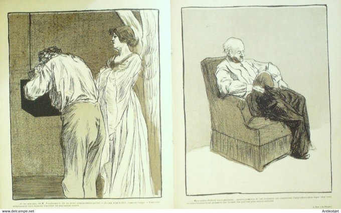 L'Assiette au beurre 1904 # 157 Le rêve d'un bourgeois Vogel