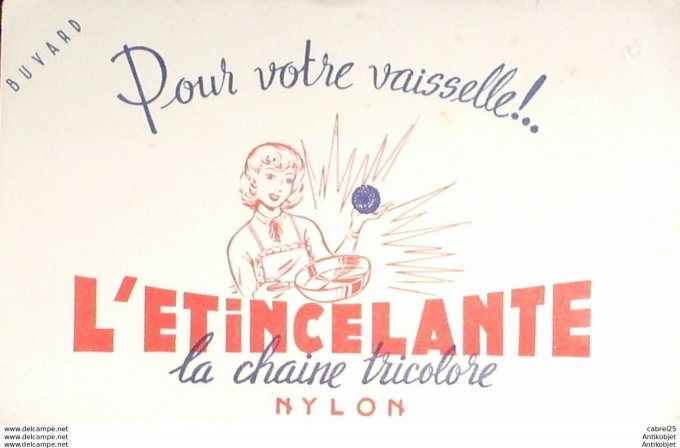 Buvard L'etincelante Produit Vaisselle