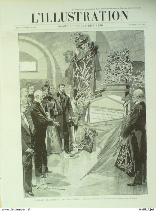 L'illustration 1896 n°2802 Beaune (21) Vins Hospice Château de Vougeot Maison D’Orléans