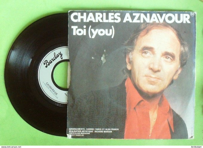Aznavour Charles 45T SP Camarade 1977