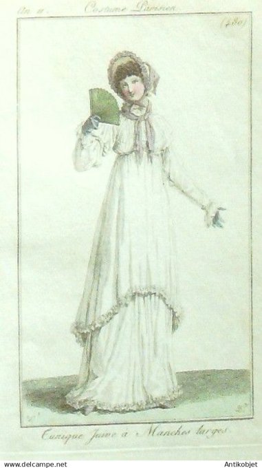 Costume Parisien 1803 an 11 # 480 (eau forte) Tunique juive