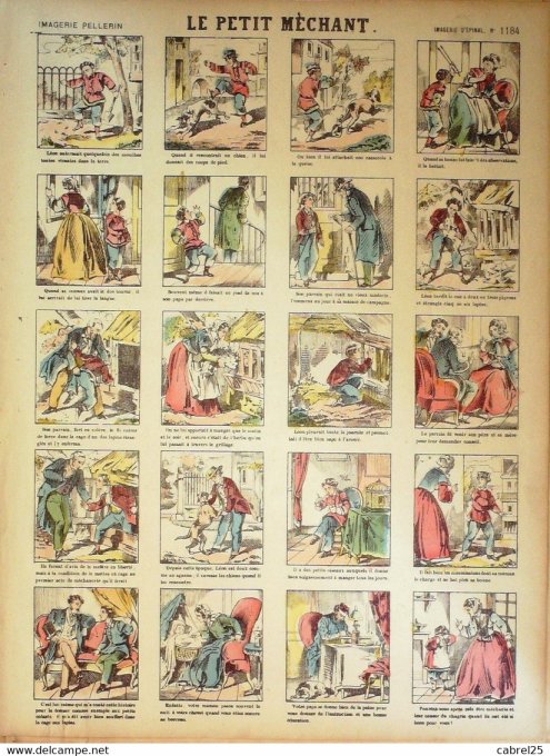 Le Petit Mechant (Pellerin d'epinal)