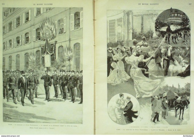 Le Monde illustré 1894 n°1939 Gambie Djaball FodèSilah Sénégal Dakar Cambrai (59)