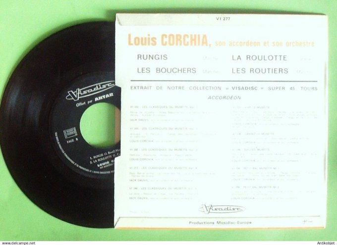 Corchia Louis 45T EP Rungis 1957