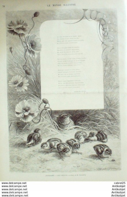 Le Monde illustré 1876 n°1007 Belgique Angers (49) Serbie Tschuprija Belgrade Topchidere Usa Philade