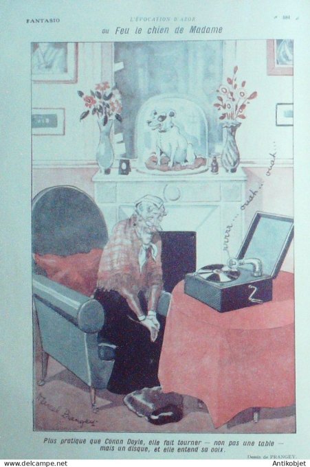 Fantasio 536 1929 Noailles Picabia Vallee Giffey Yamata Sergines Lika Prangey