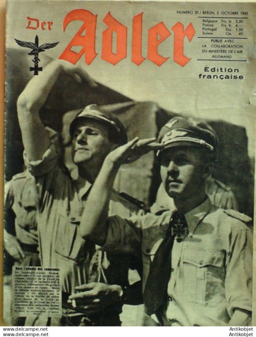 Revue Der Adler Ww2 1943 # 20