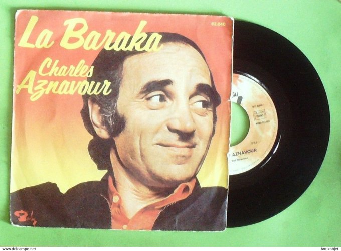 Aznavour Charles 45T SP La Baraka 1974