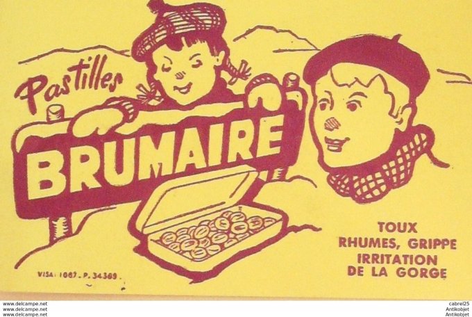 Buvard Brunaire Pastilles