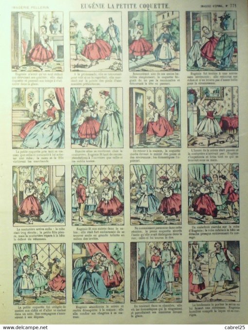 Eugenie La Petite Coquette (Pellerin d'epinal)