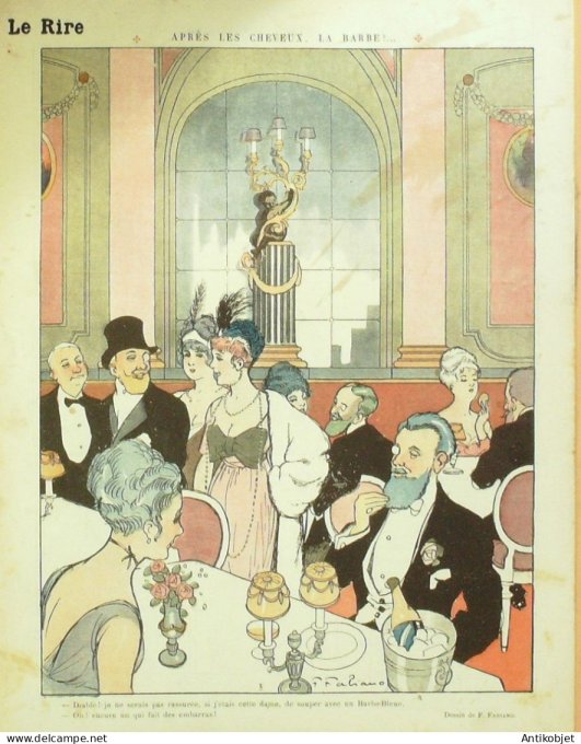 Le Rire 1914-03- 7 # 579 Journal humoristique Ed.Originale Mardi gras
