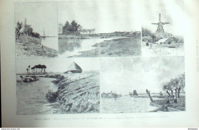 Le Monde illustré 1886 n°1505 Marseille (13) Madagascar Tamatave Tananarive