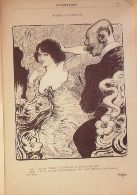 L'indiscret 1903 n° 92 HERMANN GALANIS RADIGUET DILLON HELLE MIRANDE LOURDEY