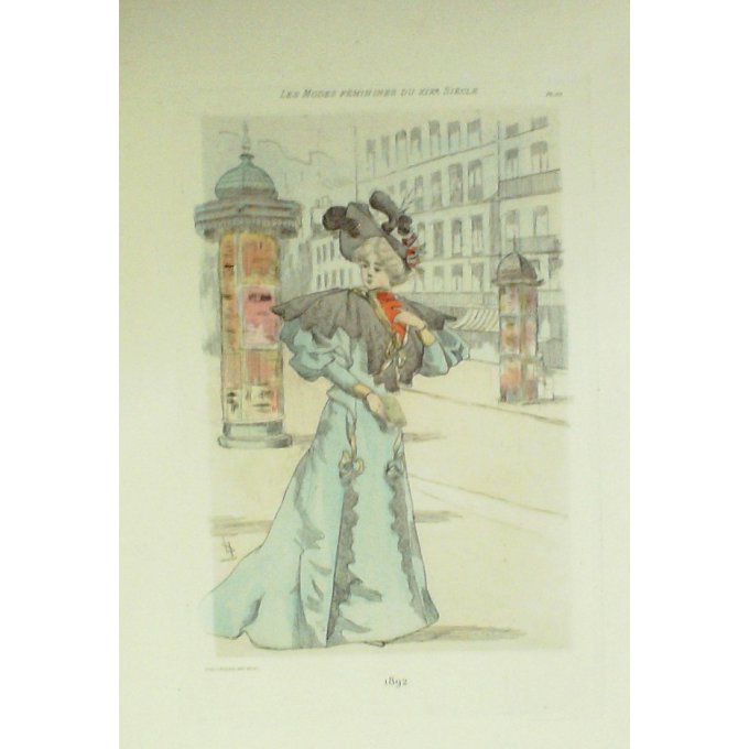 Mode Féminine époque 1892 (H.Boutet)
