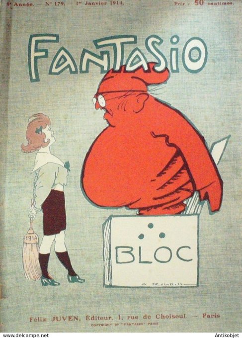 Fantasio 179 1914 Mle Polaire Joconde Roubille Barrere