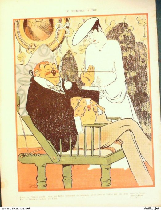 Le Rire 1903-11-21 #  62 Journal humoristique Ed.Originale M.A.Carnegy