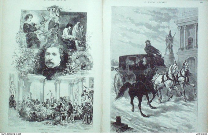 Le Monde illustré 1879 n°1150 Russie St-Pétersbourg Point-Gamma