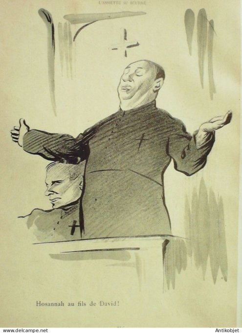 L'Assiette au beurre 1901 #  22 Lourdes Hermann Grandjouan