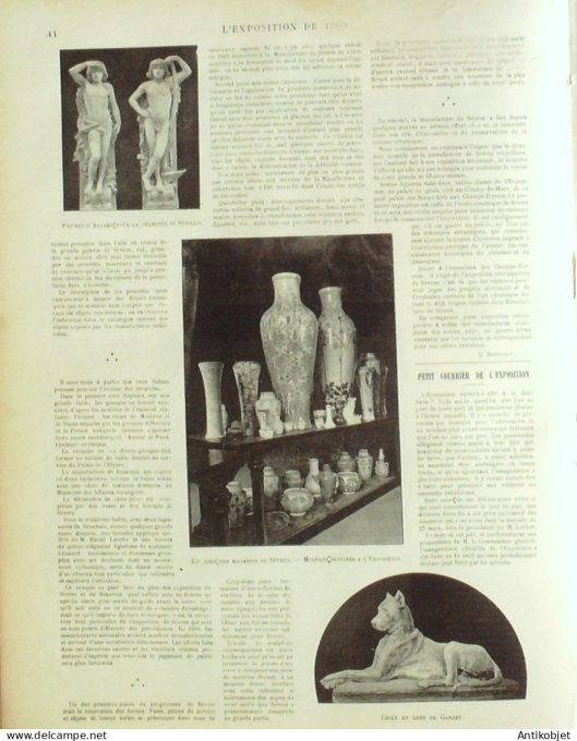 Le Monde illustré 1900 n°2244 Afrique-Sud Spionkop Makefing Bird's-river Waterval Kronstadt Sèvres (