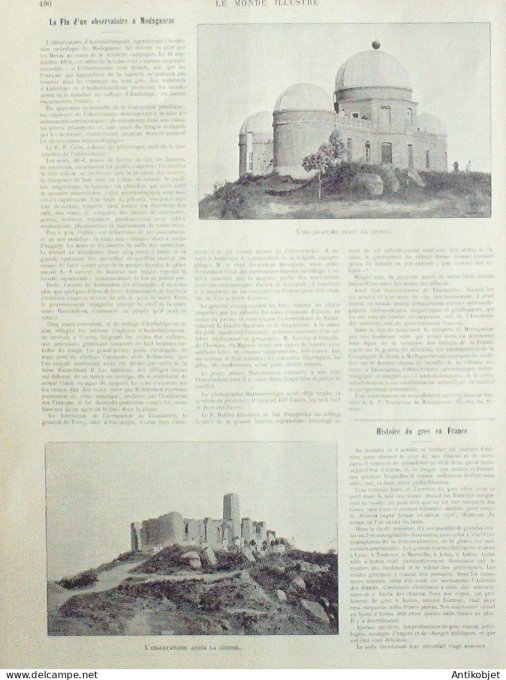 Le Monde illustré 1898 n°2151 Cuba Cienfuegos Porto-Rico Philippines Goro-Walga Goubarzié