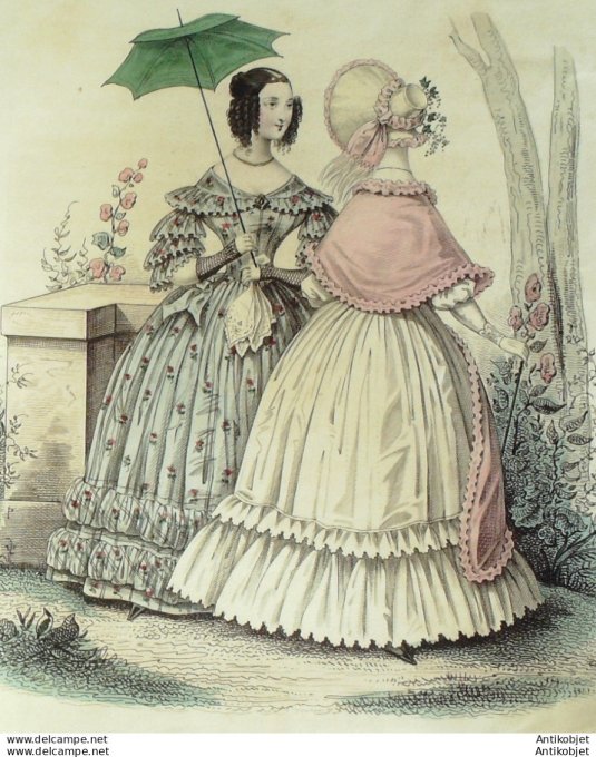 Costume Parisien 1838 # 3568b Redingotes mérinos curika homme