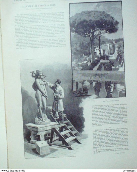 L'illustration 1900 n°2972 Cameroun Pahouins Congo Mokoto II couronnement école cycliste