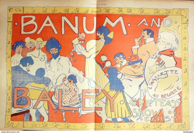 L'Assiette au beurre 1911 # HS La foire aux croûtes Iribe Al Rachid