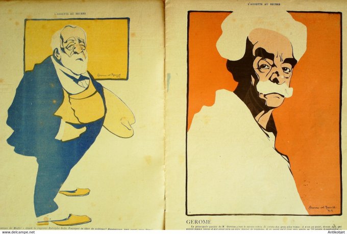 L'Assiette au beurre 1911 # HS La foire aux croûtes Iribe Al Rachid