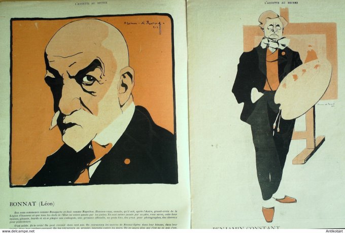 L'Assiette au beurre 1911 # HS La foire aux croûtes Iribe Al Rachid