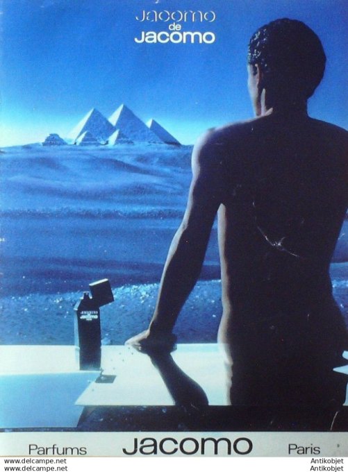 Publicite Cosmetique jacomo 1983