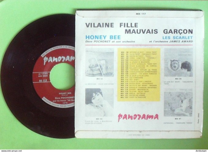 Les  Scarlet Vilaine fille mauvaise garçon 1962