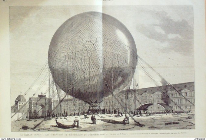 Le Monde illustré 1878 n°1112 Pithiviers (45) Juliette Dodu Chypre île Larnaka fête de Vénus Suisse 