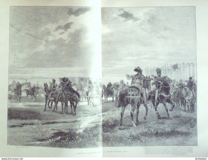 Le Monde illustré 1891 n°1780 Bruxelles Fourmies (59) Italie Rome Pozzo-Pantaleo Berlin De Moltke