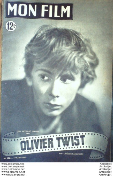 Mon Film 156 49-08-17 Olivier Twist Ralph Truman Alec Guiness John
