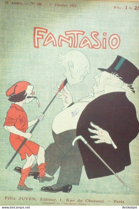 Fantasio 336 1921 Gerbault Monna Delza Bourgeois Leandre Lissac