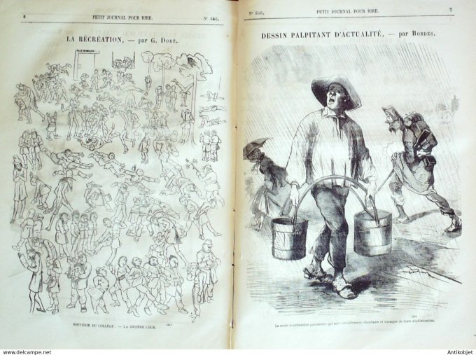 Petit journal pour Rire 1864 # 556 Une vocation de chasseur Fritz