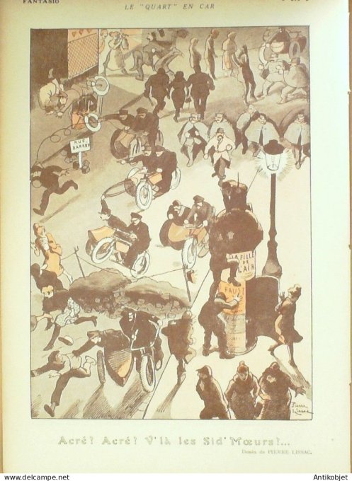 Fantasio 336 1921 Gerbault Monna Delza Bourgeois Leandre Lissac