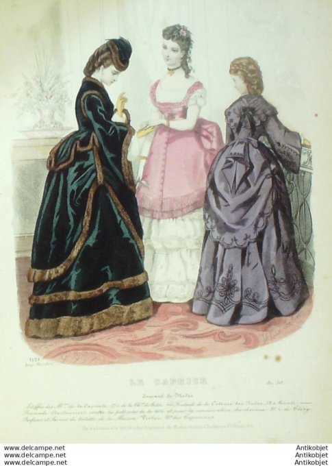 Le Caprice 1875 # 1121 (Maison Plumeul)