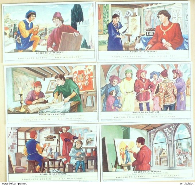 Chromo Liebig Sang 1764 Roger de la Pasture (1961)