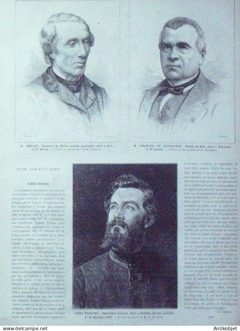 Le Monde illustré 1880 n°1194 Australie Sydney Saumur (49) Ckichy-Levallois (92)