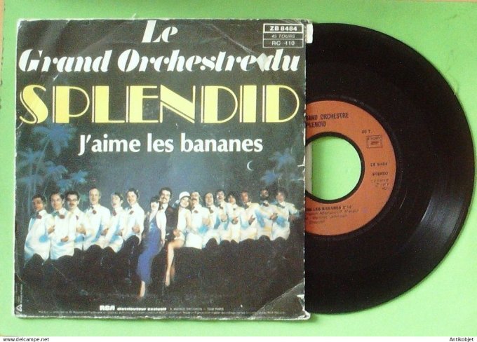 Le Grand Orchestre du Splendid 45T SP Macao 1979