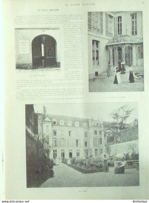 Le Monde illustré 1898 n°2156 Chateaubriand (44) Cuba Santiago Baiquiri Bayeux (14)