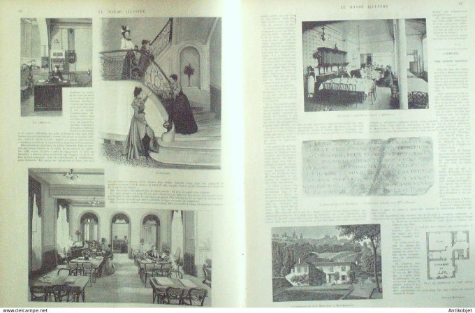 Le Monde illustré 1898 n°2156 Chateaubriand (44) Cuba Santiago Baiquiri Bayeux (14)