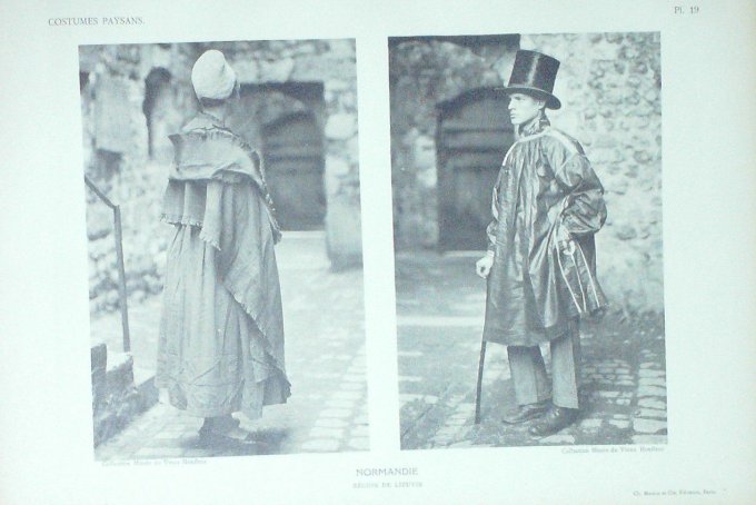 Normandie Lieuvin Villageois 1875