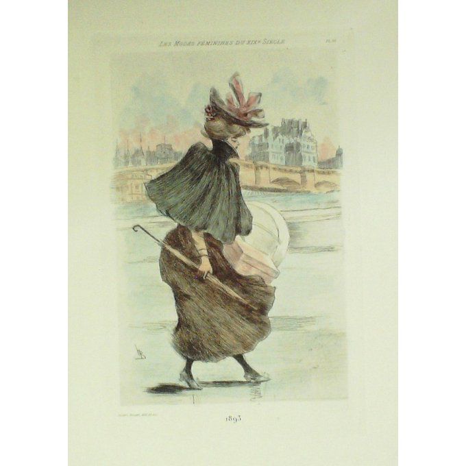 Mode Féminine époque 1893 (H.Boutet)