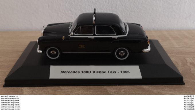 Mercedes Benz 180D Vienne Taxi 1958 1:43