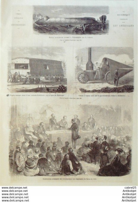 Le Monde illustré 1861 n°222 Siam Roi Ses Femmes Trone Ambassade St Domingue