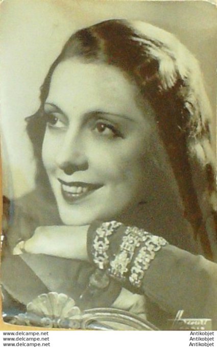 Actrice non identifiée (photo de presse)